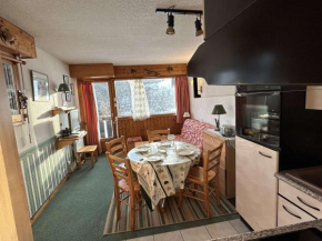 Studio alcôve Les Saisies 4 pers, proche centre, balcon - FR-1-594-211